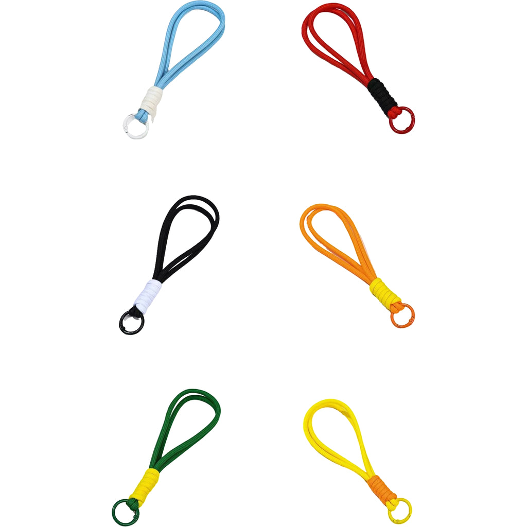 Two Tone Woven Lanyard Phone Keychain & Cup Use For Daily