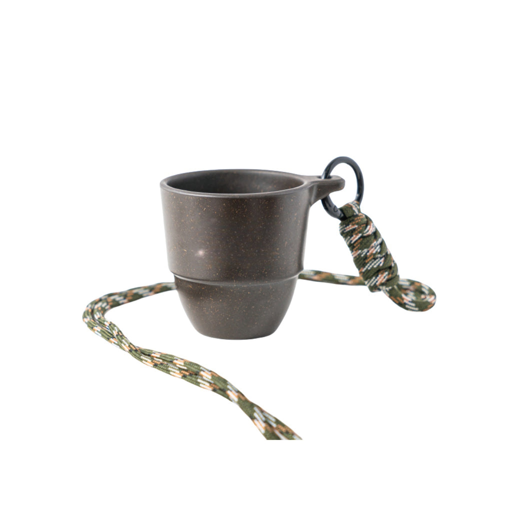 Coffee Grounds Cup With A Lanyard