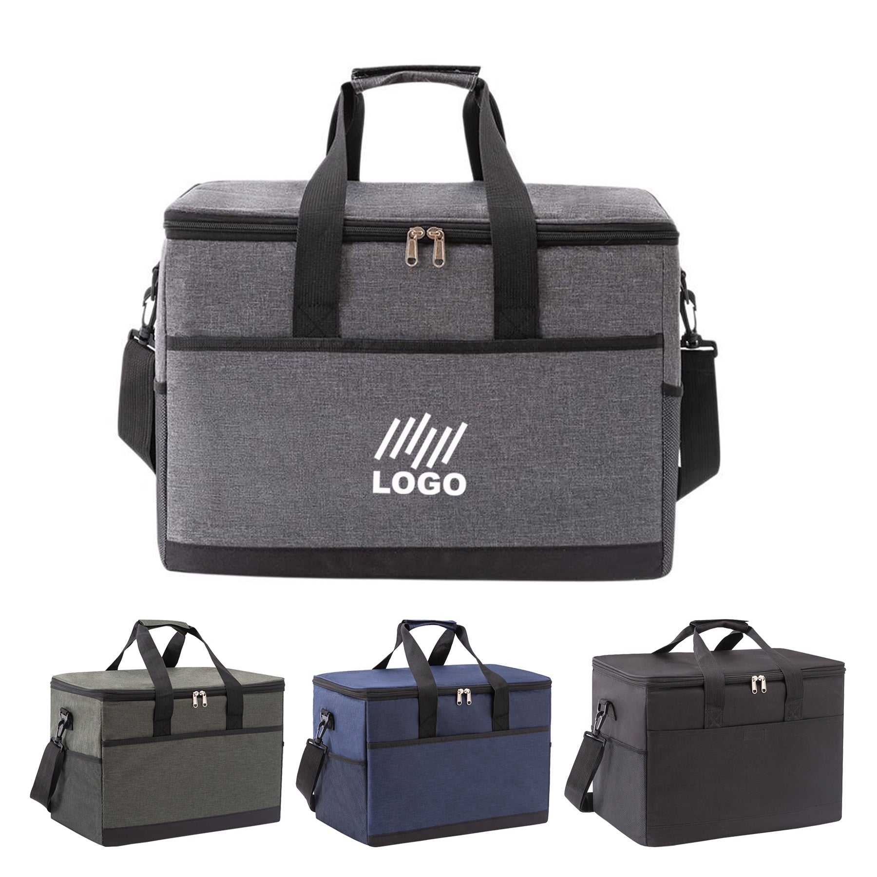 Oxford Cloth Aluminum Foil Thickened Insulated Cooler Bag