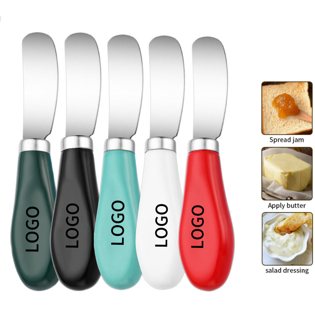 304 Stainless Steel Butter Knife With Ceramic Handle