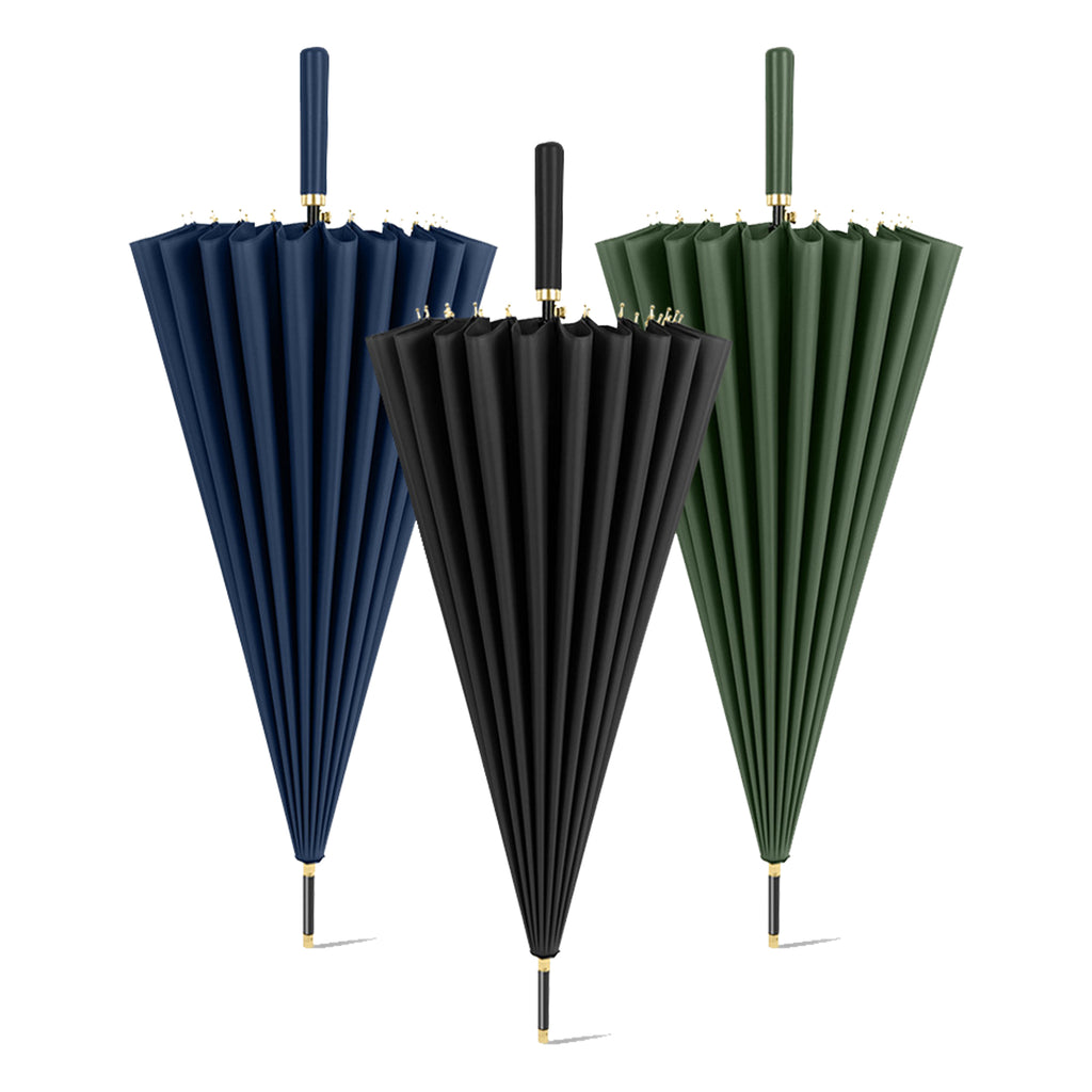 Large Reinforced Automatic Long Handle Umbrella