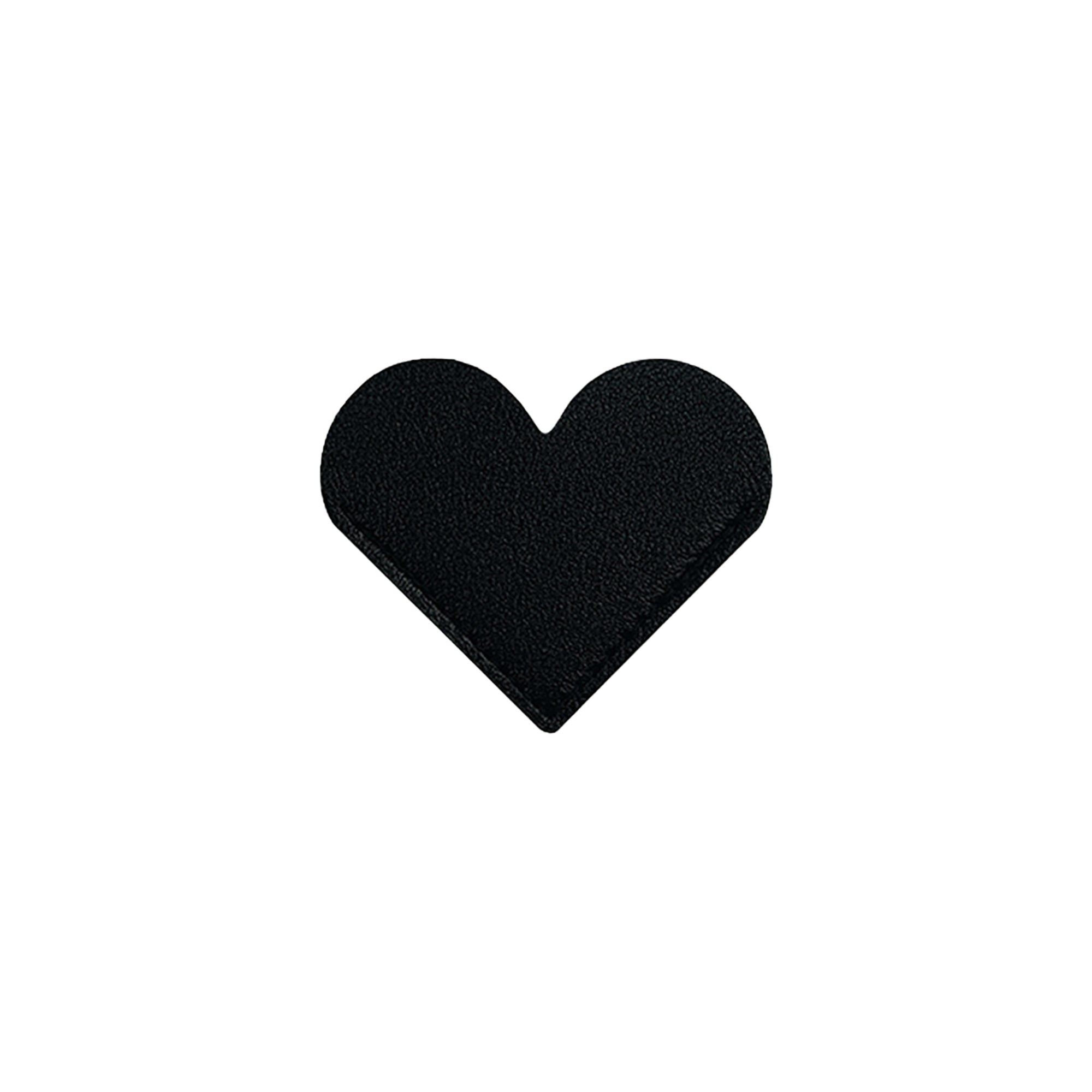 Leather Heart-Shaped Bookmark-Elegant Page Marker