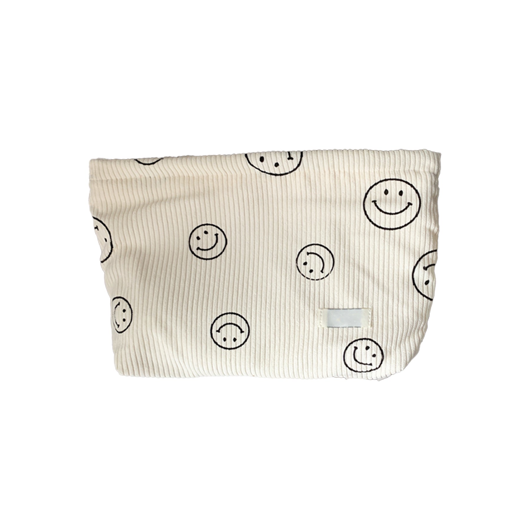 Cotton Canvas Cosmetic Pouch