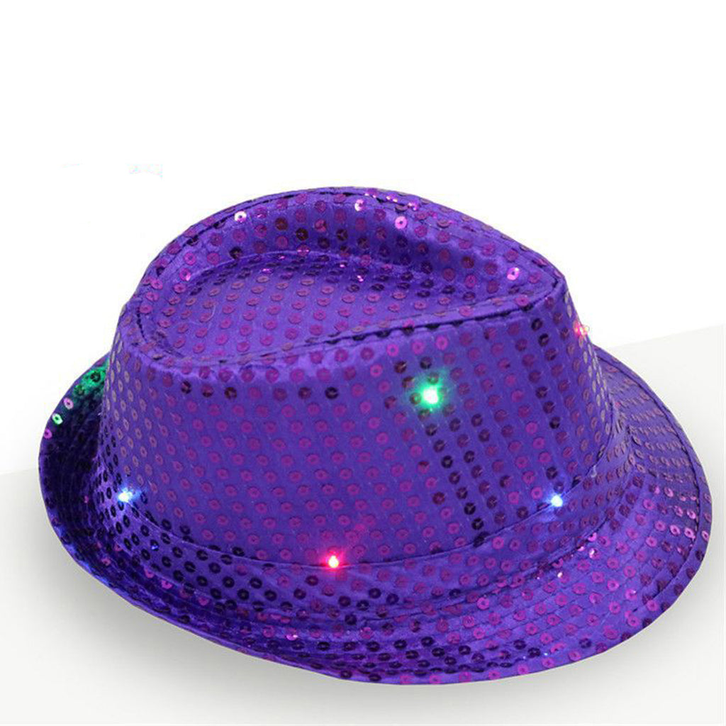 LED Flash Jazz Hat