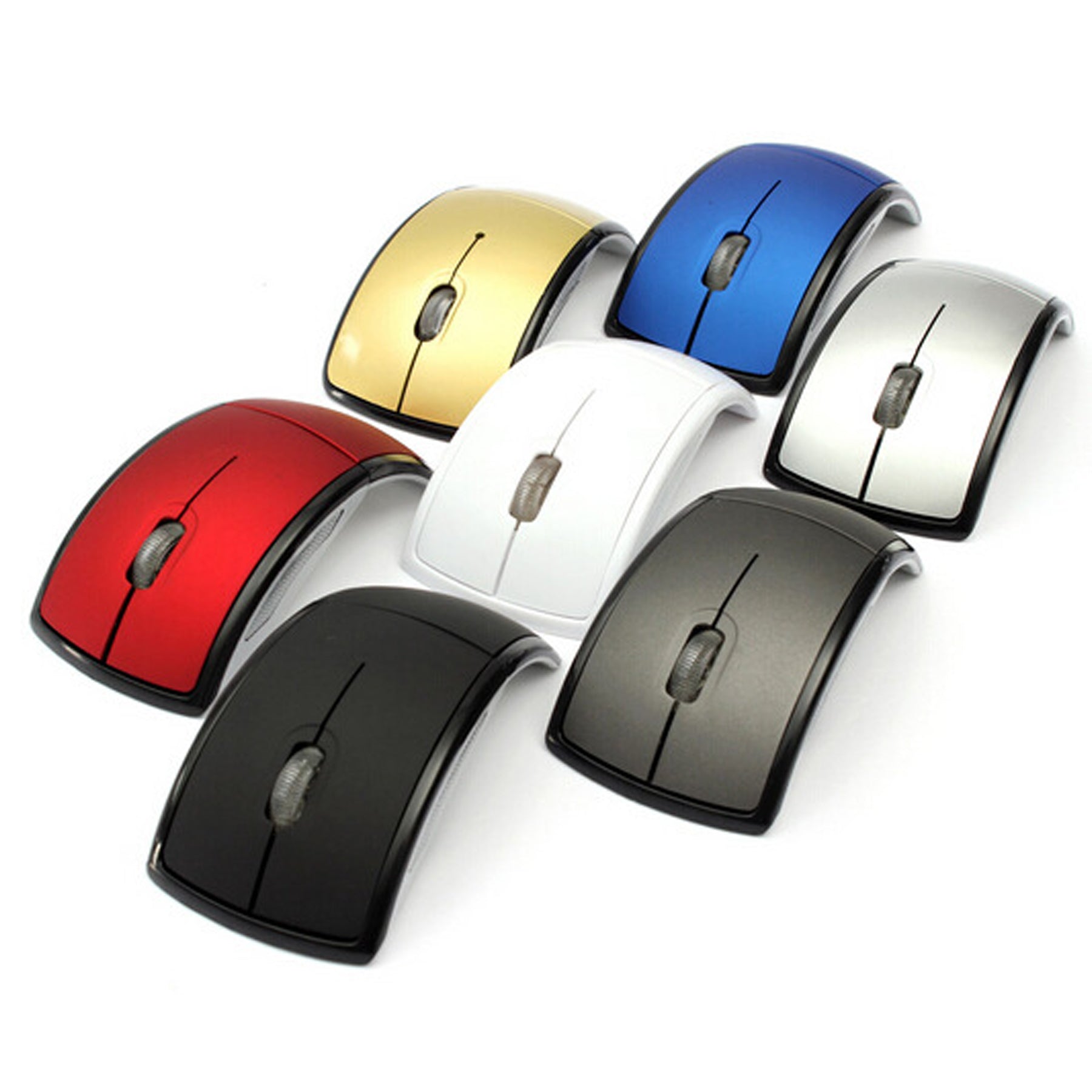 2.4G Wireless Hollow Folding Mouse