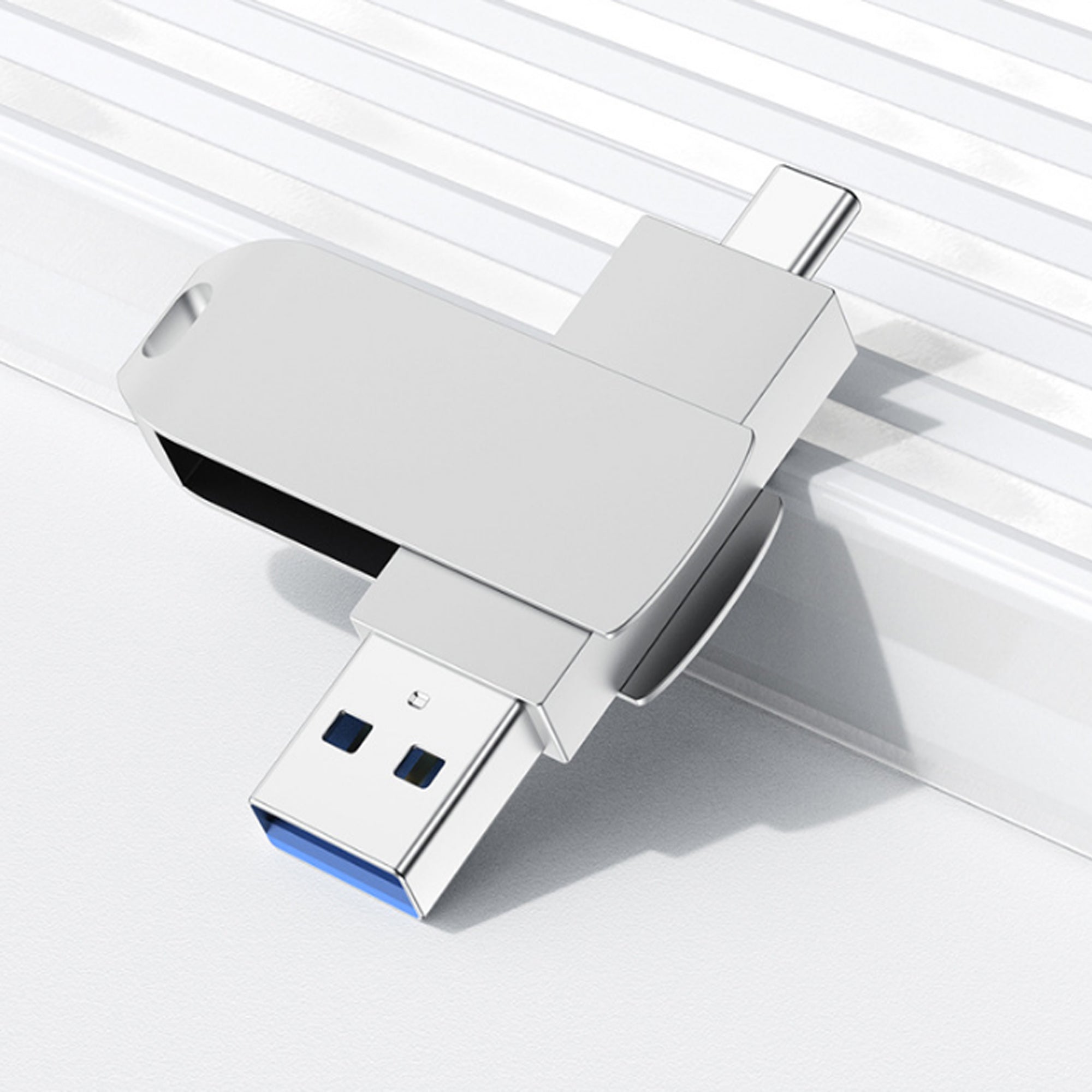 Flash Drive 64Gb Usb Type C Both 2 1 Tech - 2 In 1 Drive