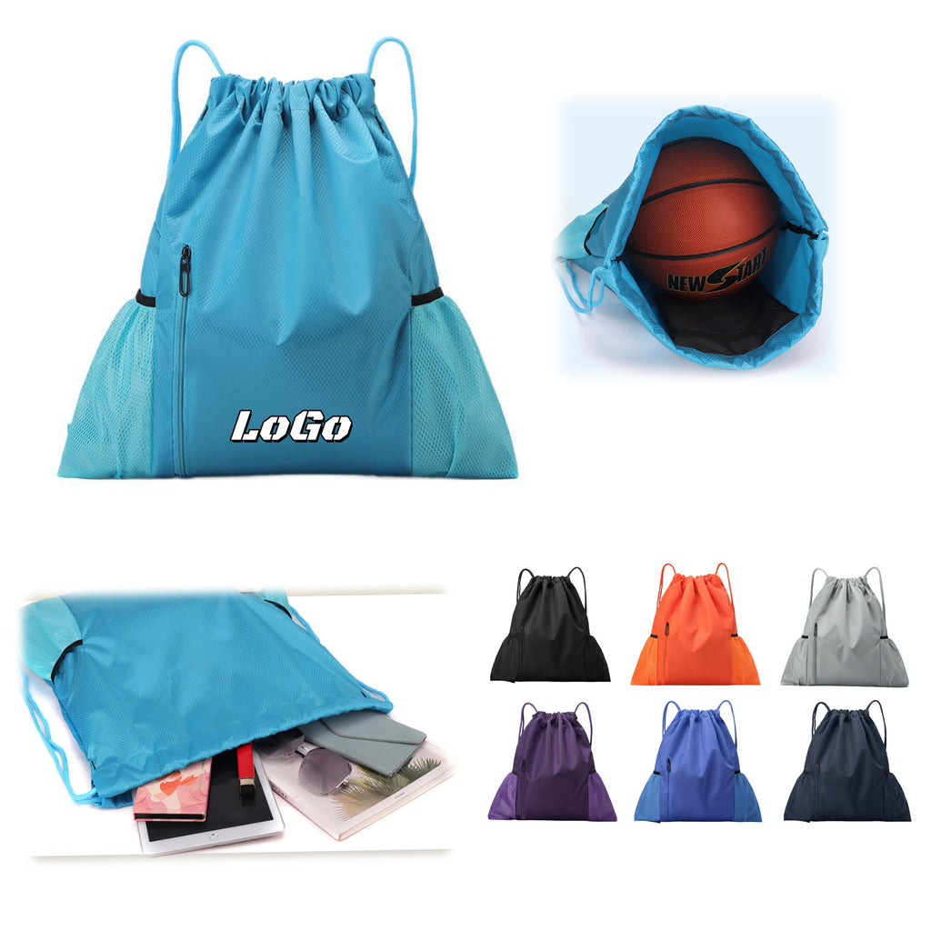 Drawstring Closure Sports Backpack