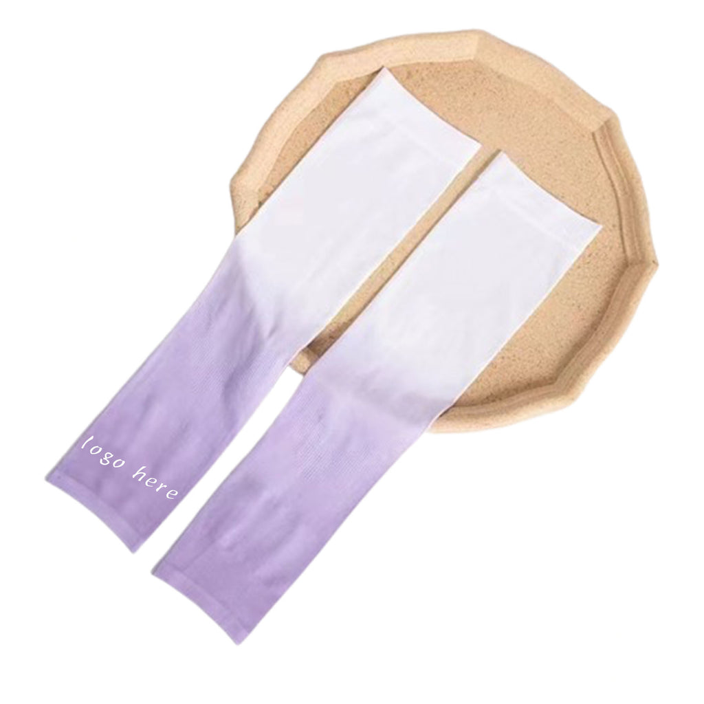 Gradient Colored Cooling Arm Sleeves