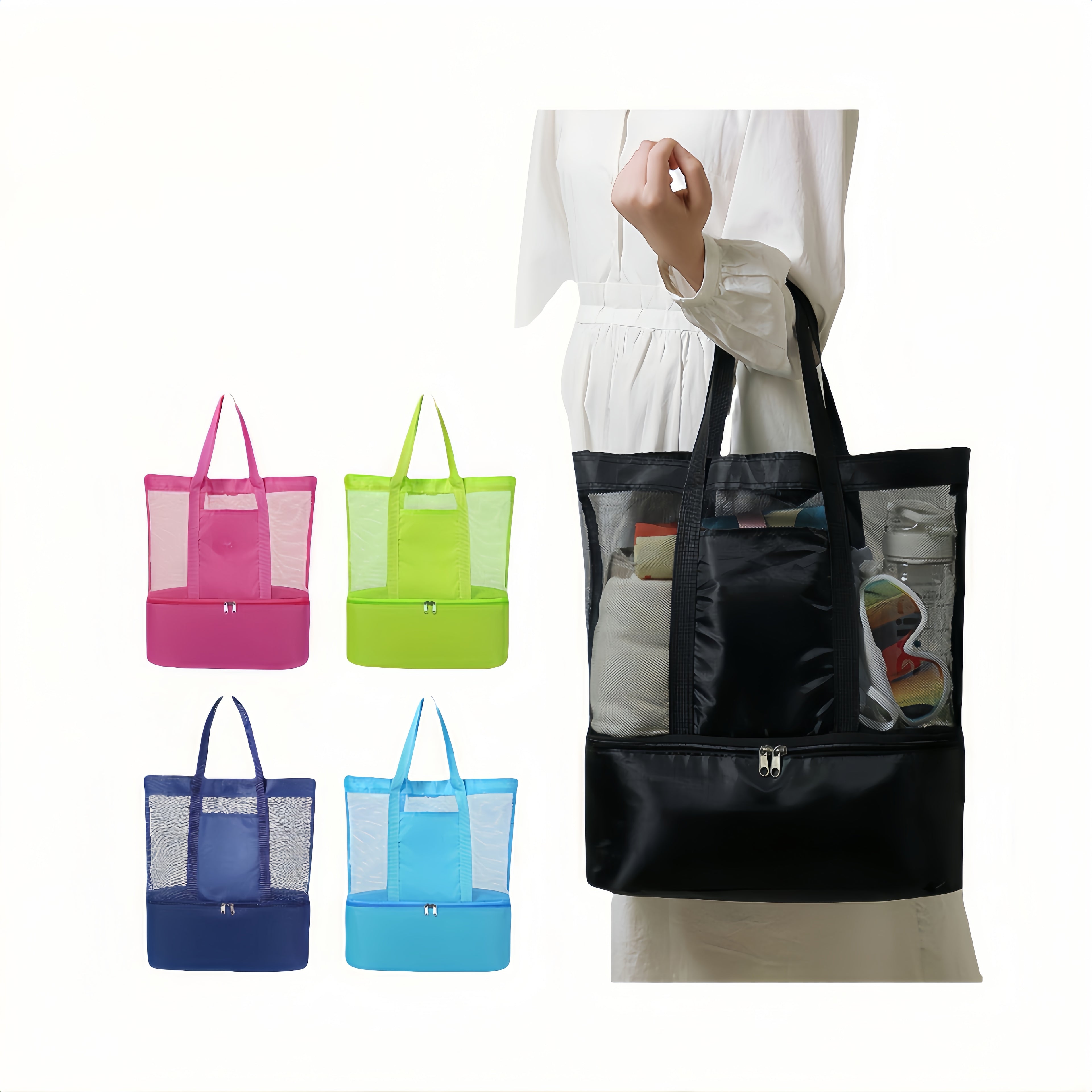 Thermal Insulated Dry-Wet Separation Storage Bag