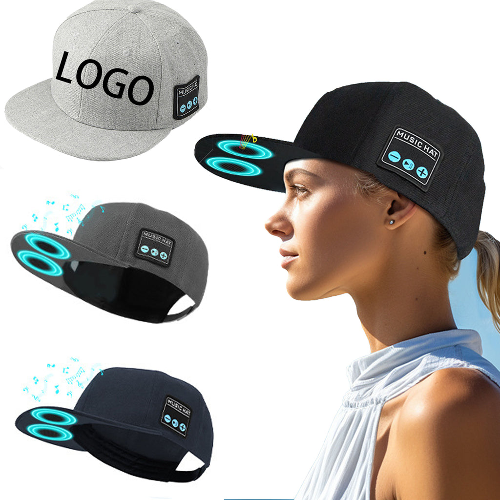 Wireless Bluetooth-Connectable Music And Sound Ducktail Hat