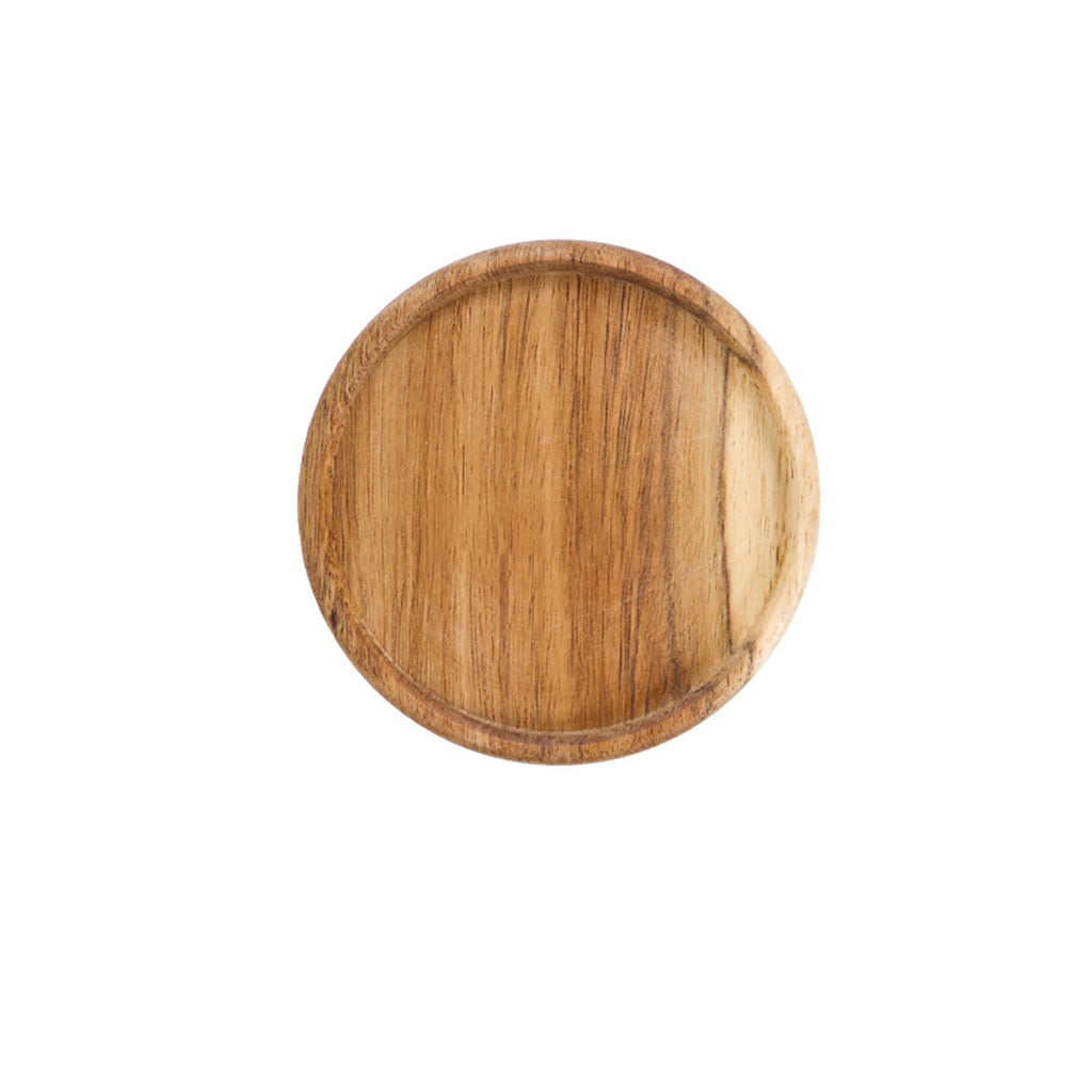 Wooden Coaster Set of 5 - Beech, Acacia, And Walnut Wood