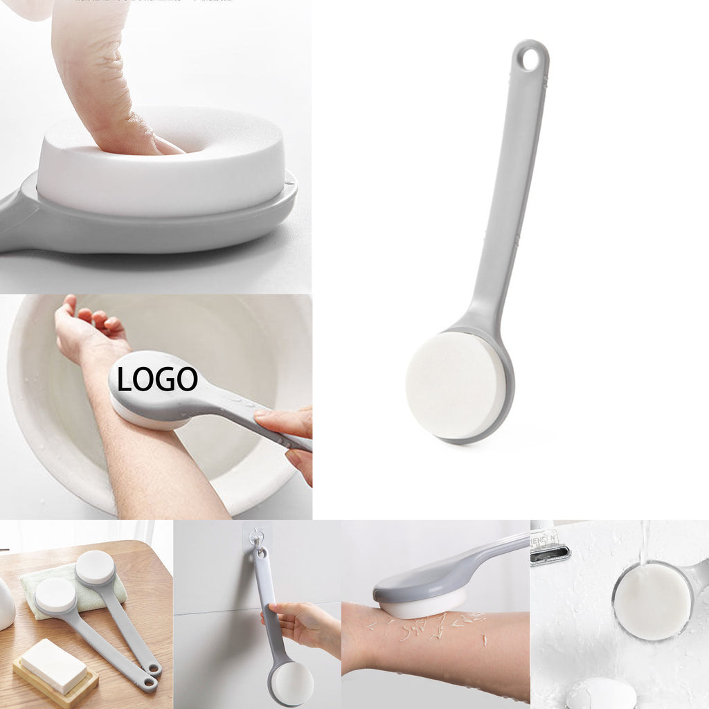 Customizable Sponge Bath Back Rubbing Scrub Brush