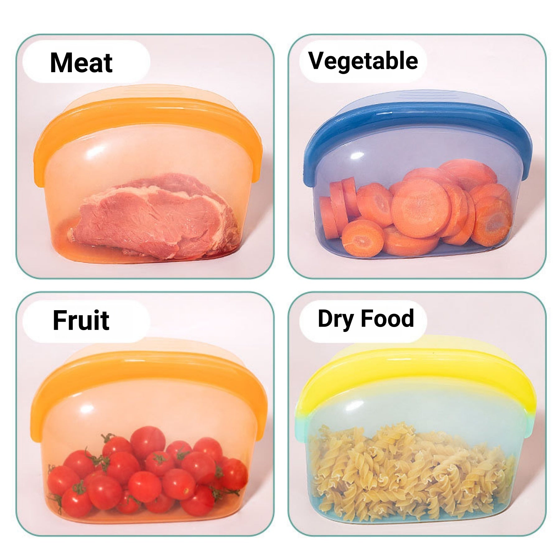 Food-Grade Silicone Freshness Preservation Bag