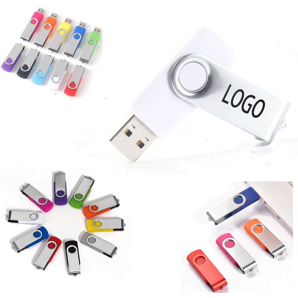 USB Engraved Rotating Gift