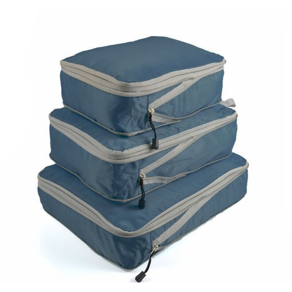 3-Piece Nylon Travel Organizer Set