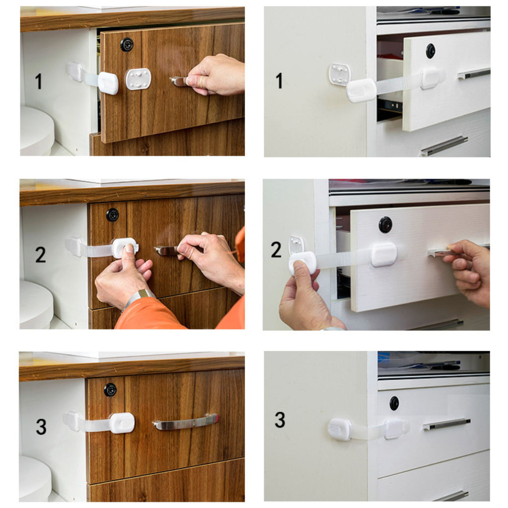 Child - Safe Drawer Locks