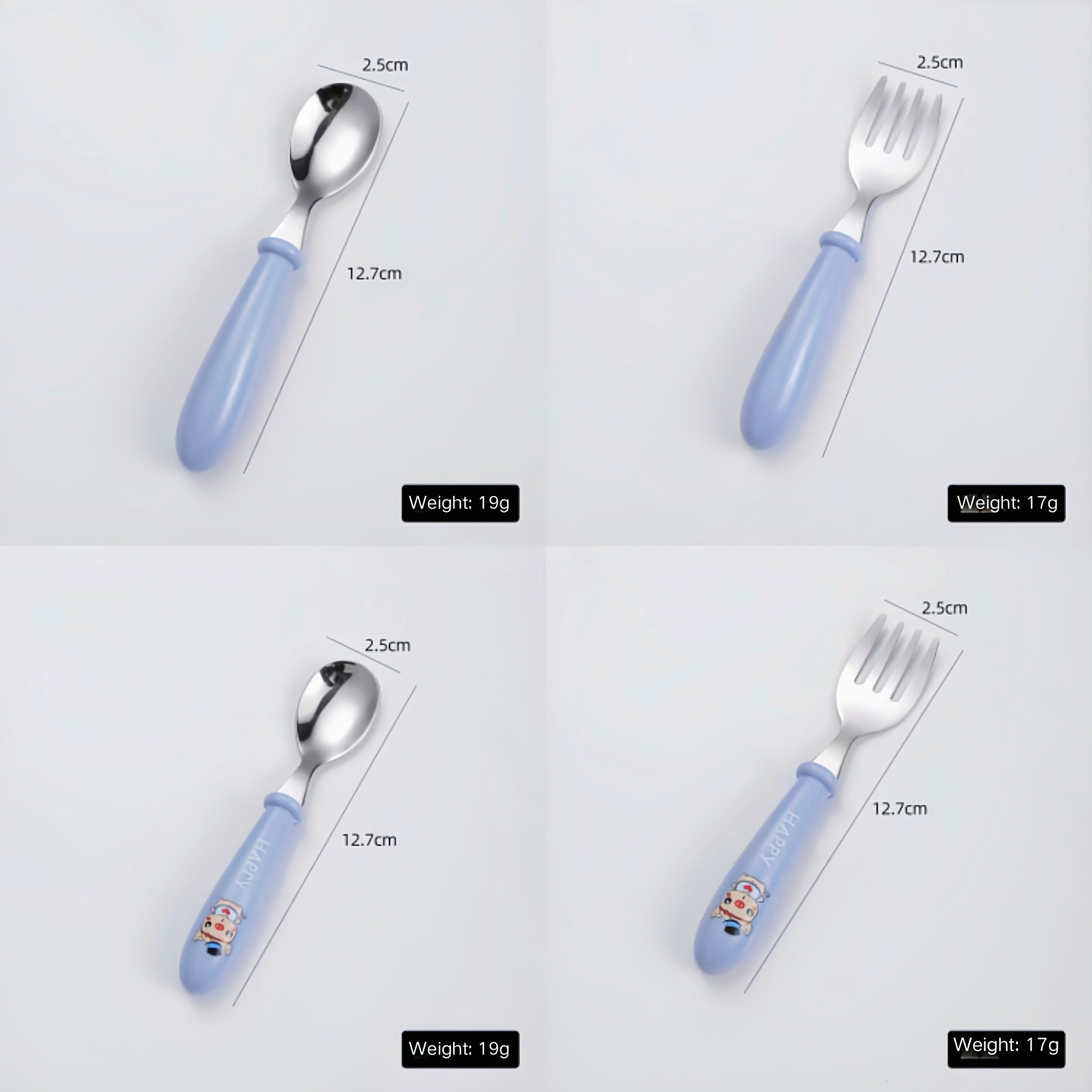 304 Stainless Steel Kids Tableware
