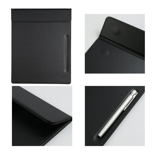 A4 PU Leather Clipboard Folder