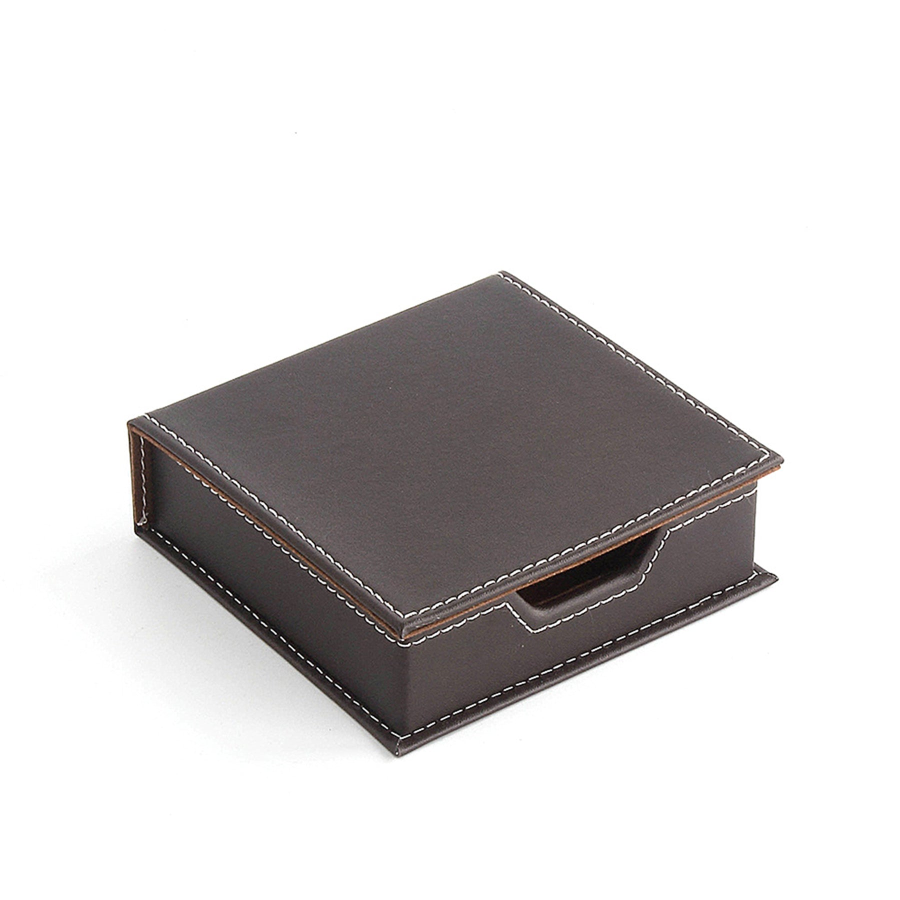 Leather Sticky Note Box