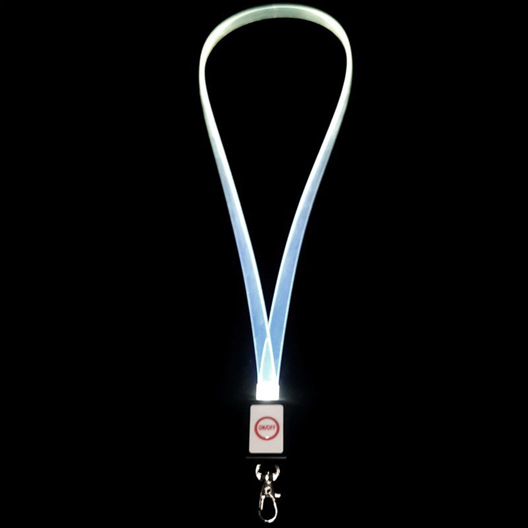 LED Light Transparent Lanyard