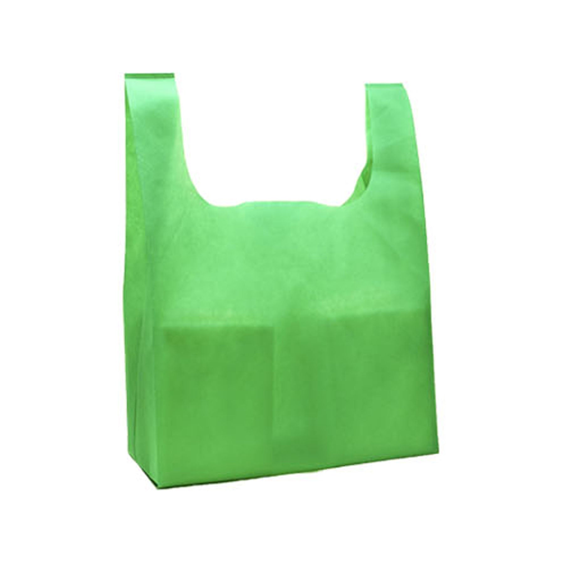 Nonwoven Fabric Shopping Tote Bag With Handles