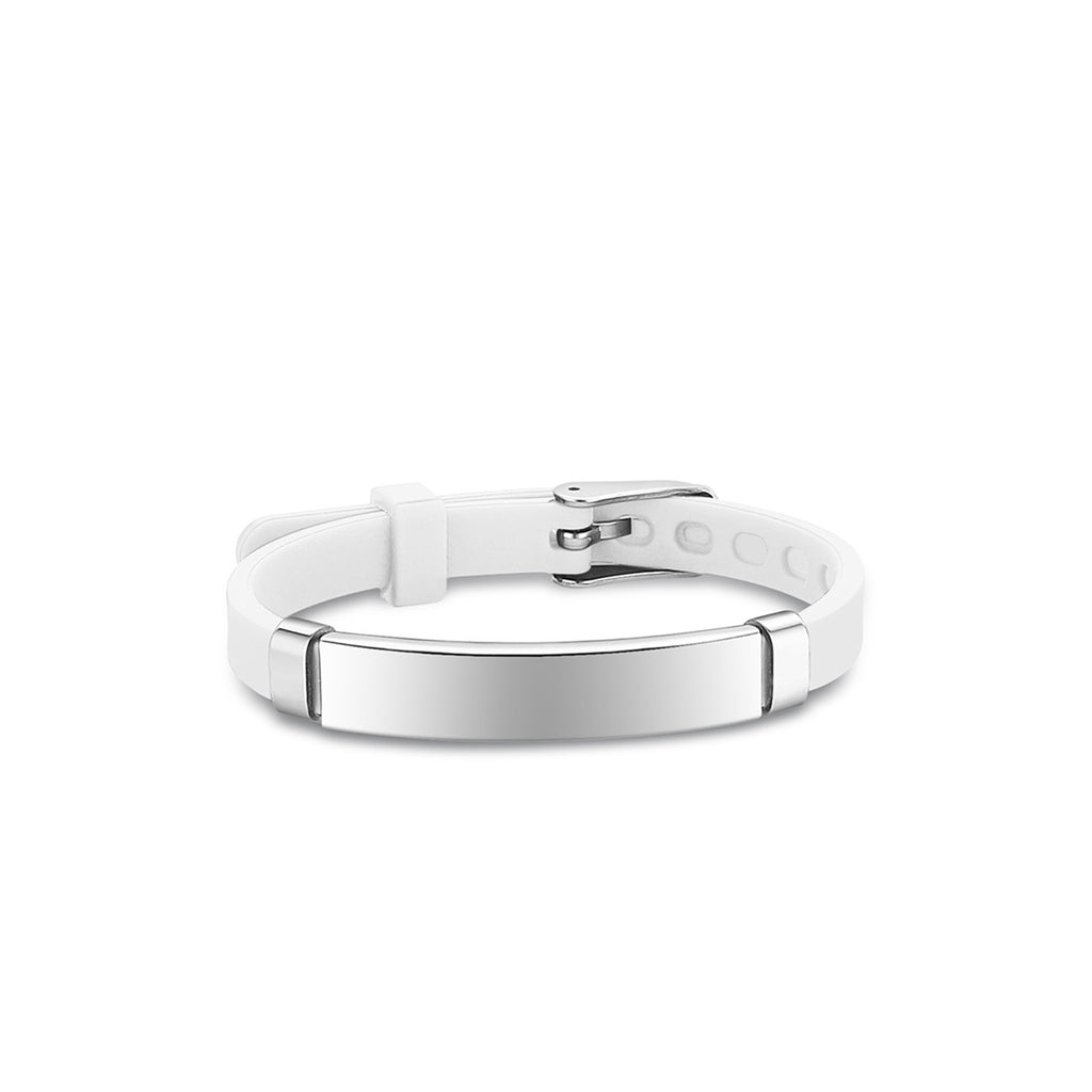 Children's Anti-Loss Multi-Color Titanium Steel Silicone Wristband
