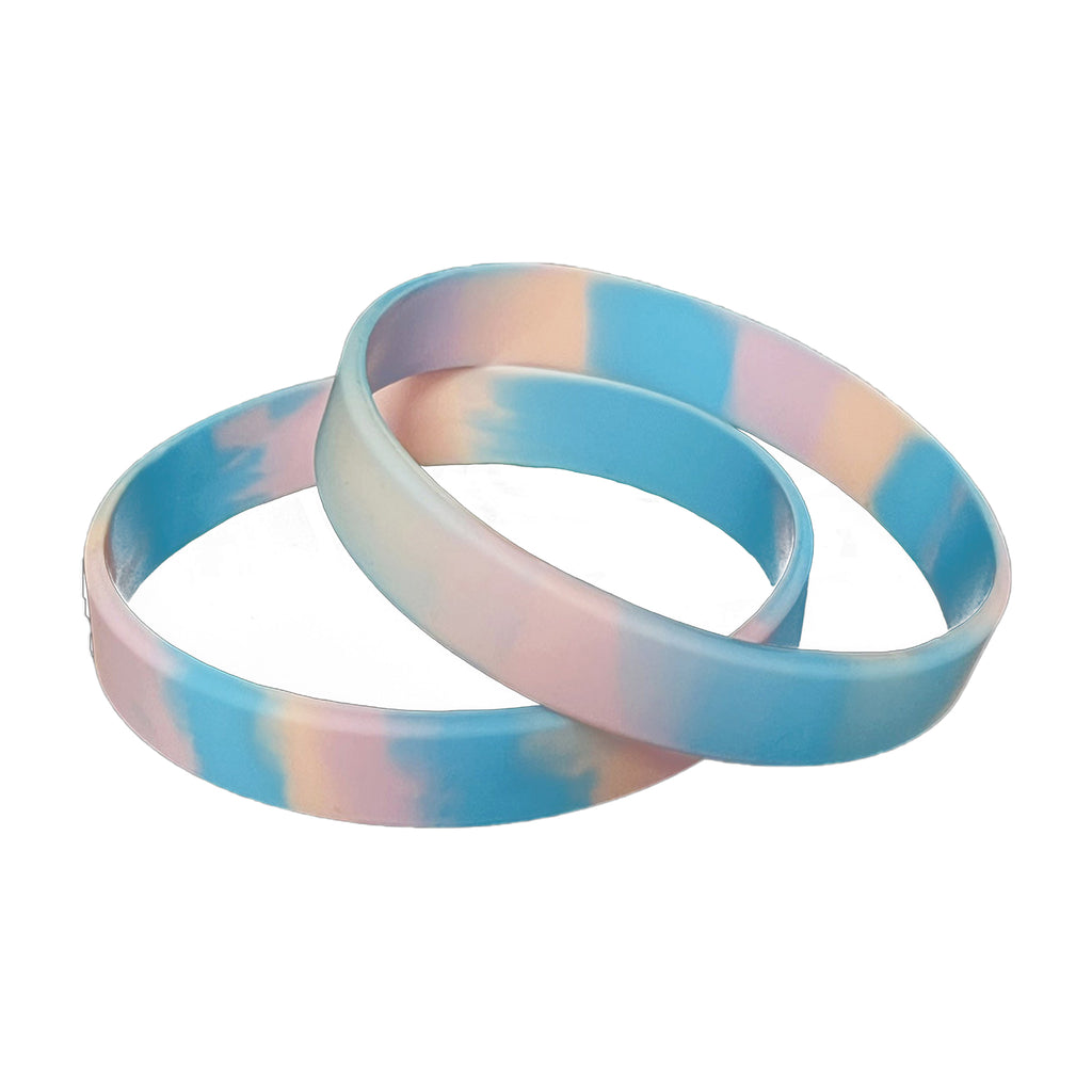 Screen Printed Silicone Wristband