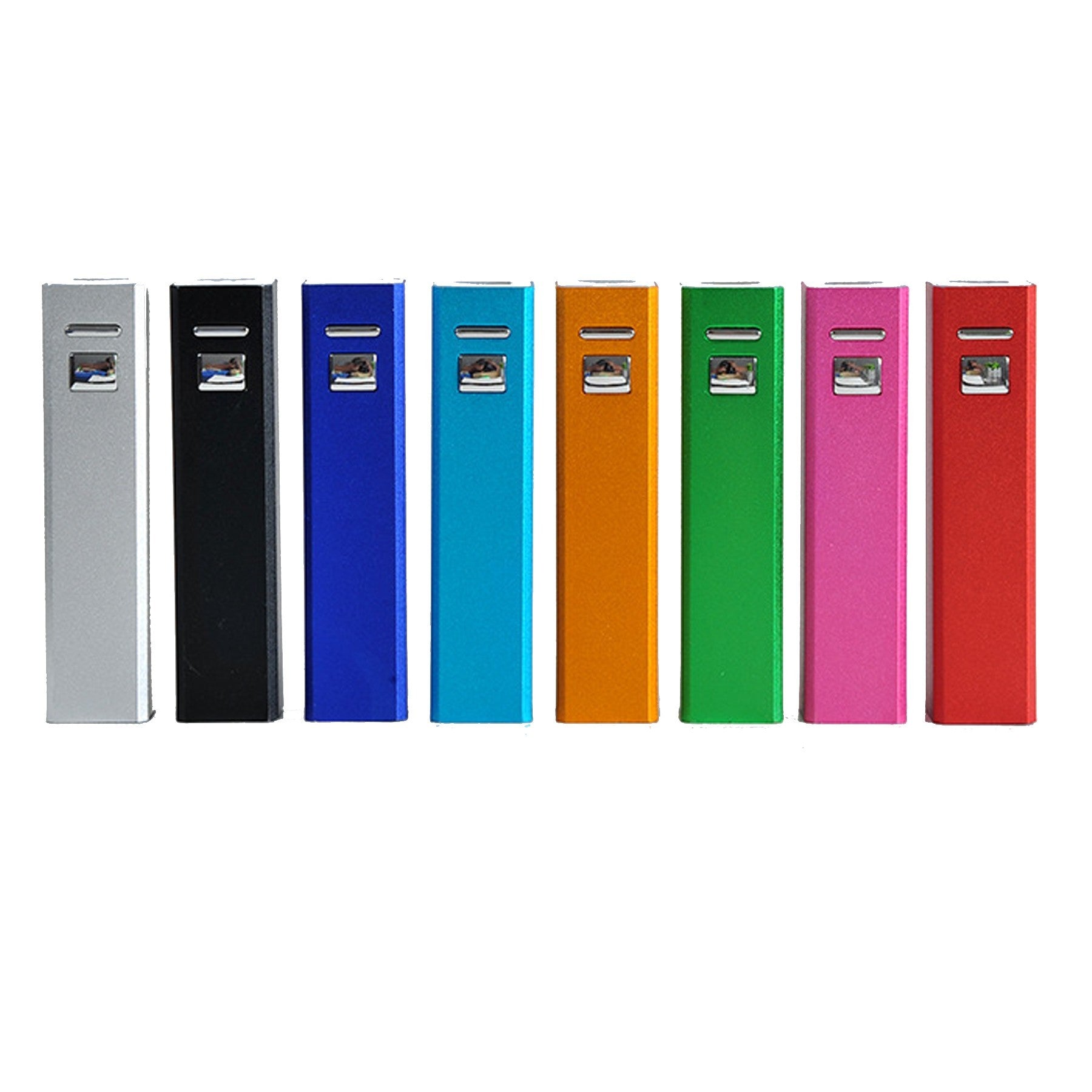 2600 Mah Aluminum Power Bank Gift Charger