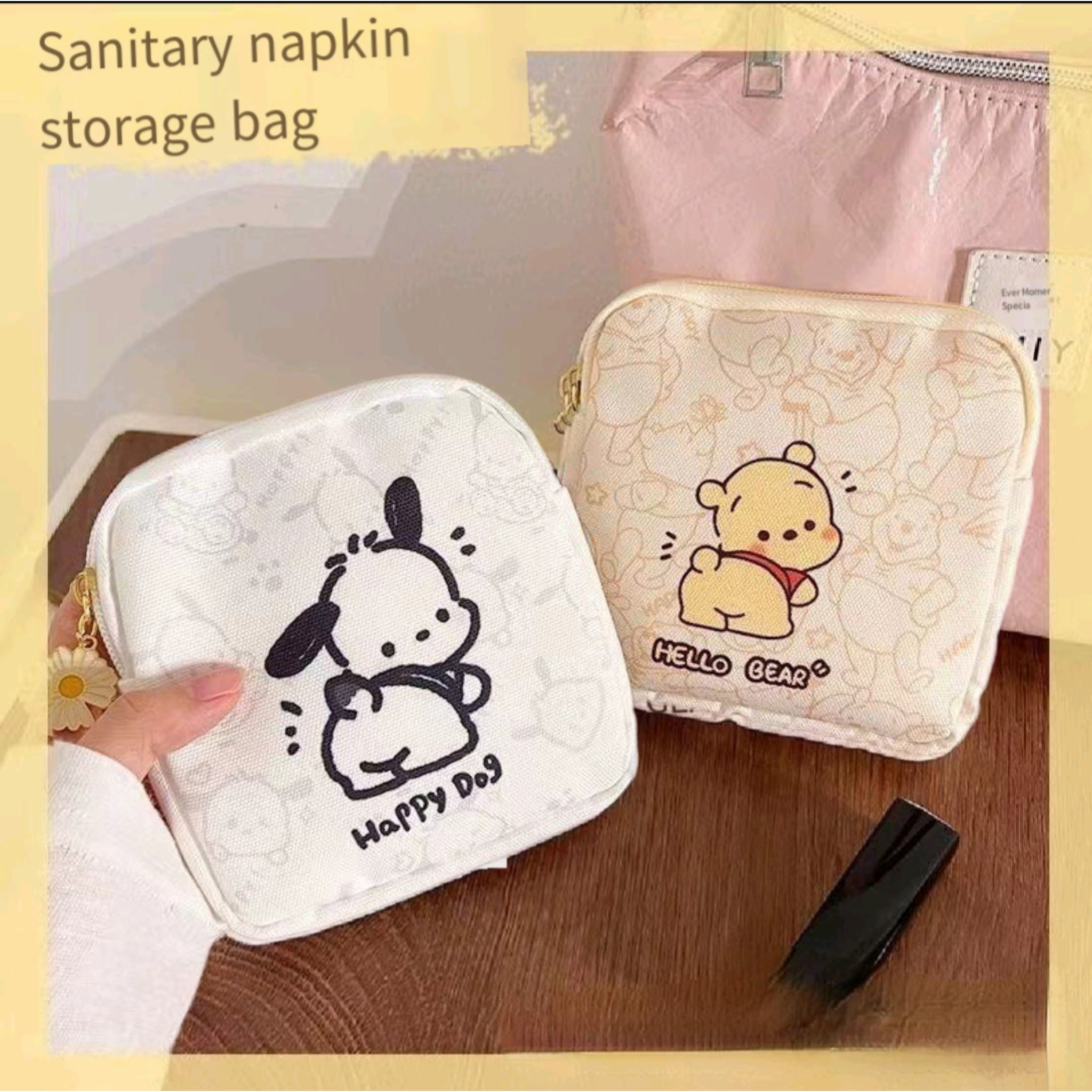 Portable Sanitary Pad Storage Bag