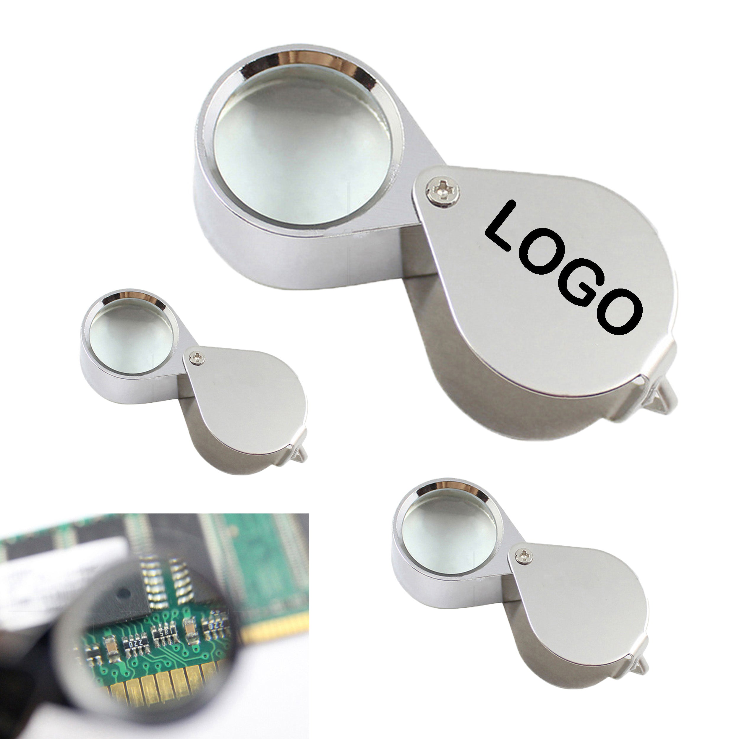 Metal Magnifying Glass