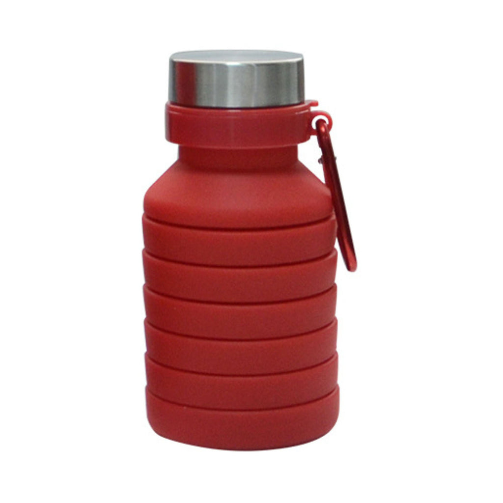 18Oz Silicone Collapsible Sports Drinking Water Bottle