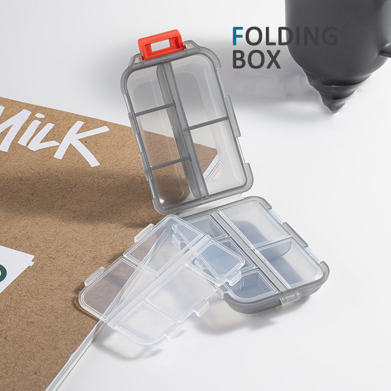 Compact Folding Pill Box