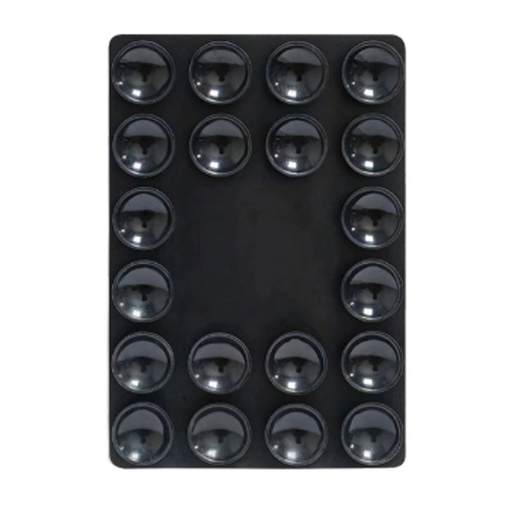 20 - Hole Single - Sided Silicone Phone Suction Cup Stand