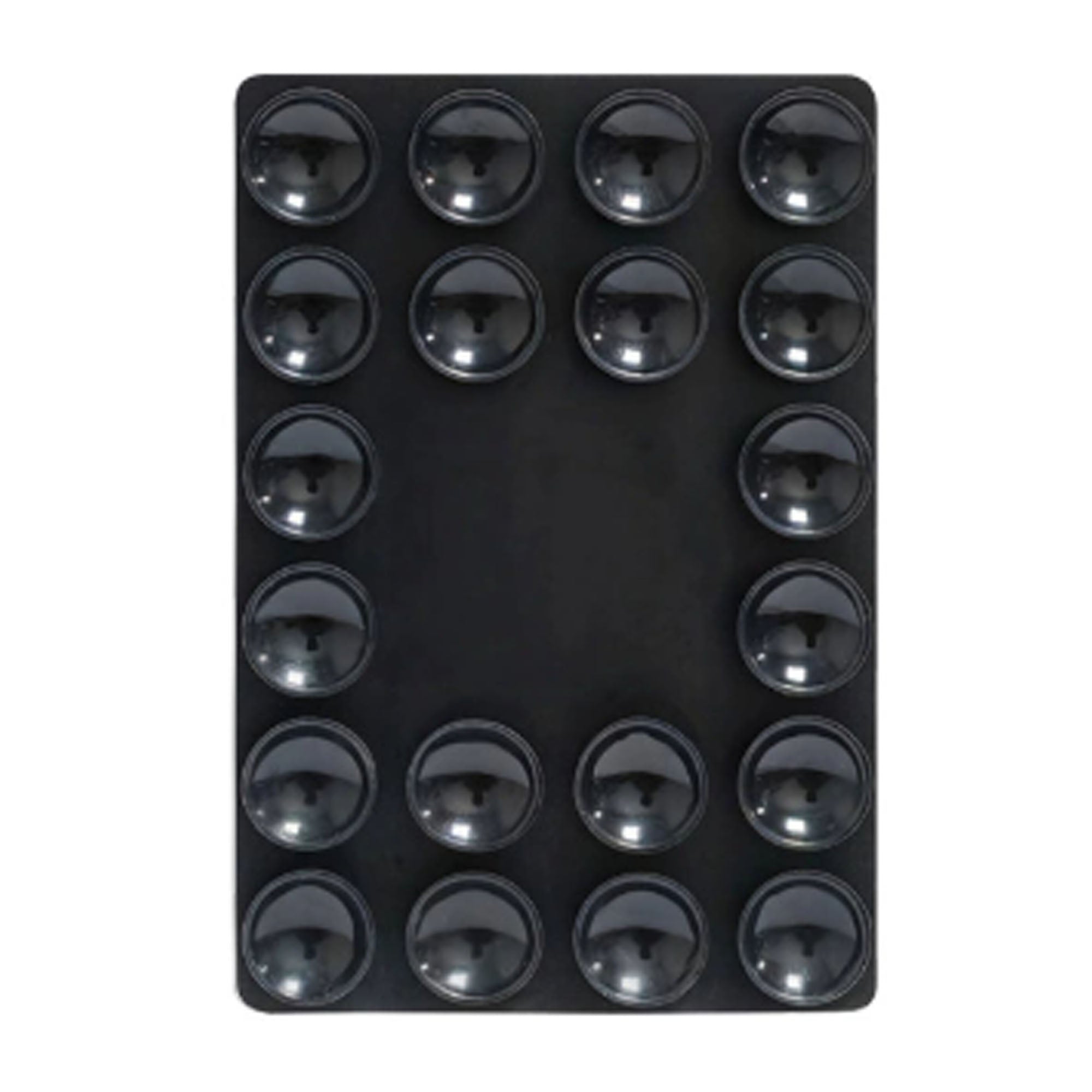 20 - Hole Single - Sided Silicone Phone Suction Cup Stand