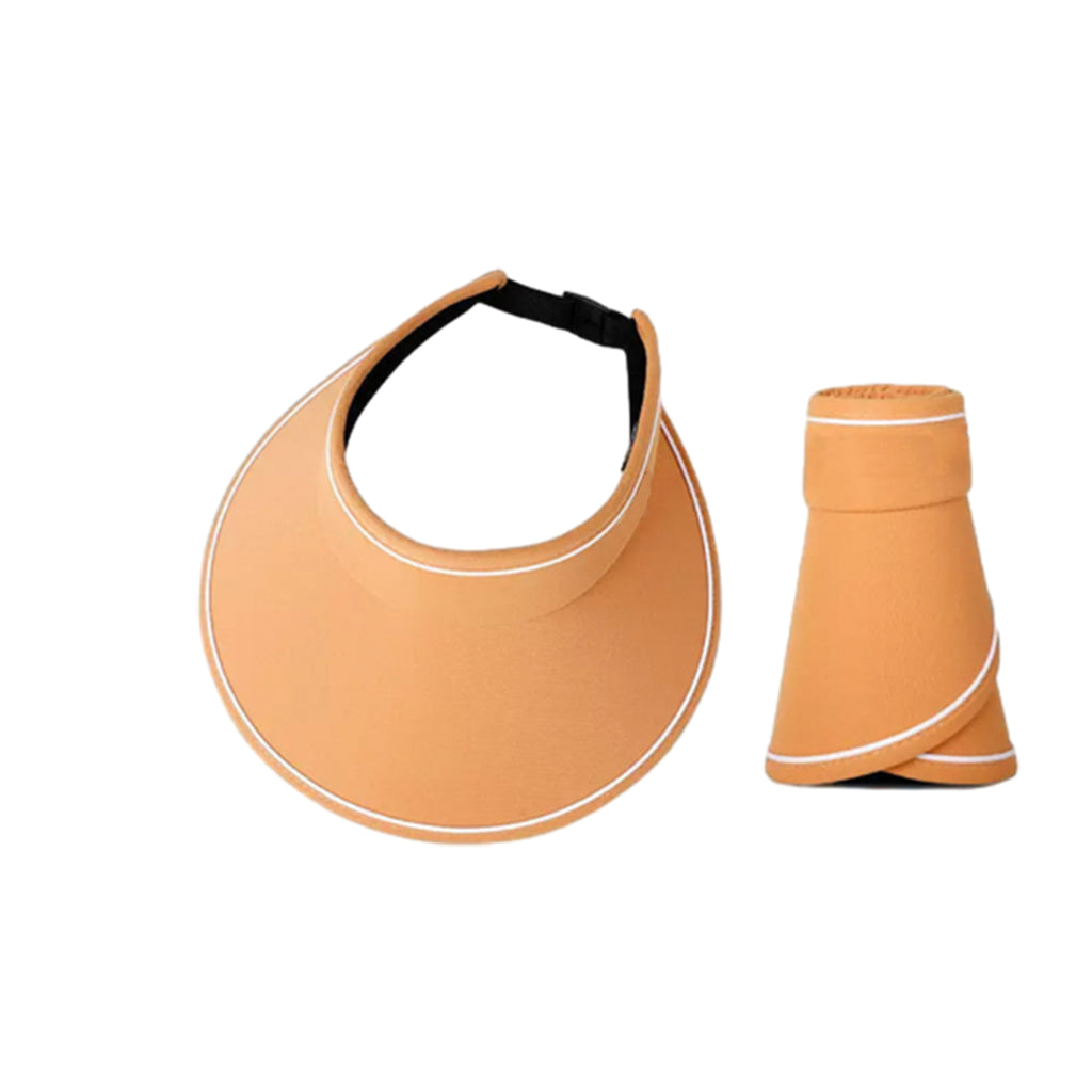 Foldable Sun Hat With Open Top