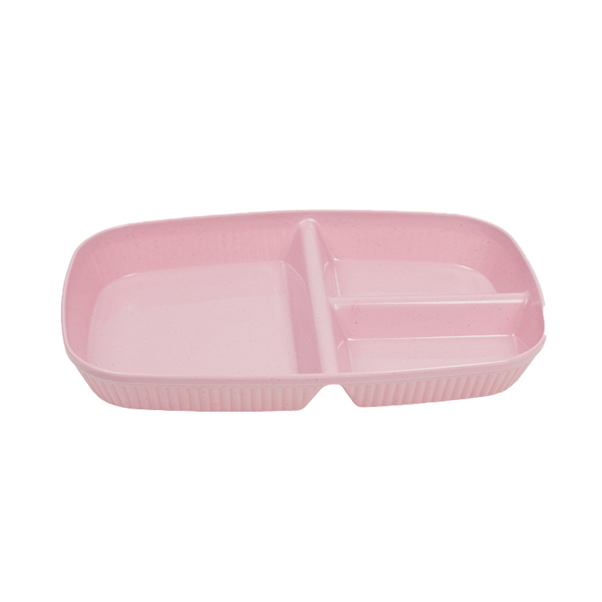 Wheat Straw 3-Section Divided Plate