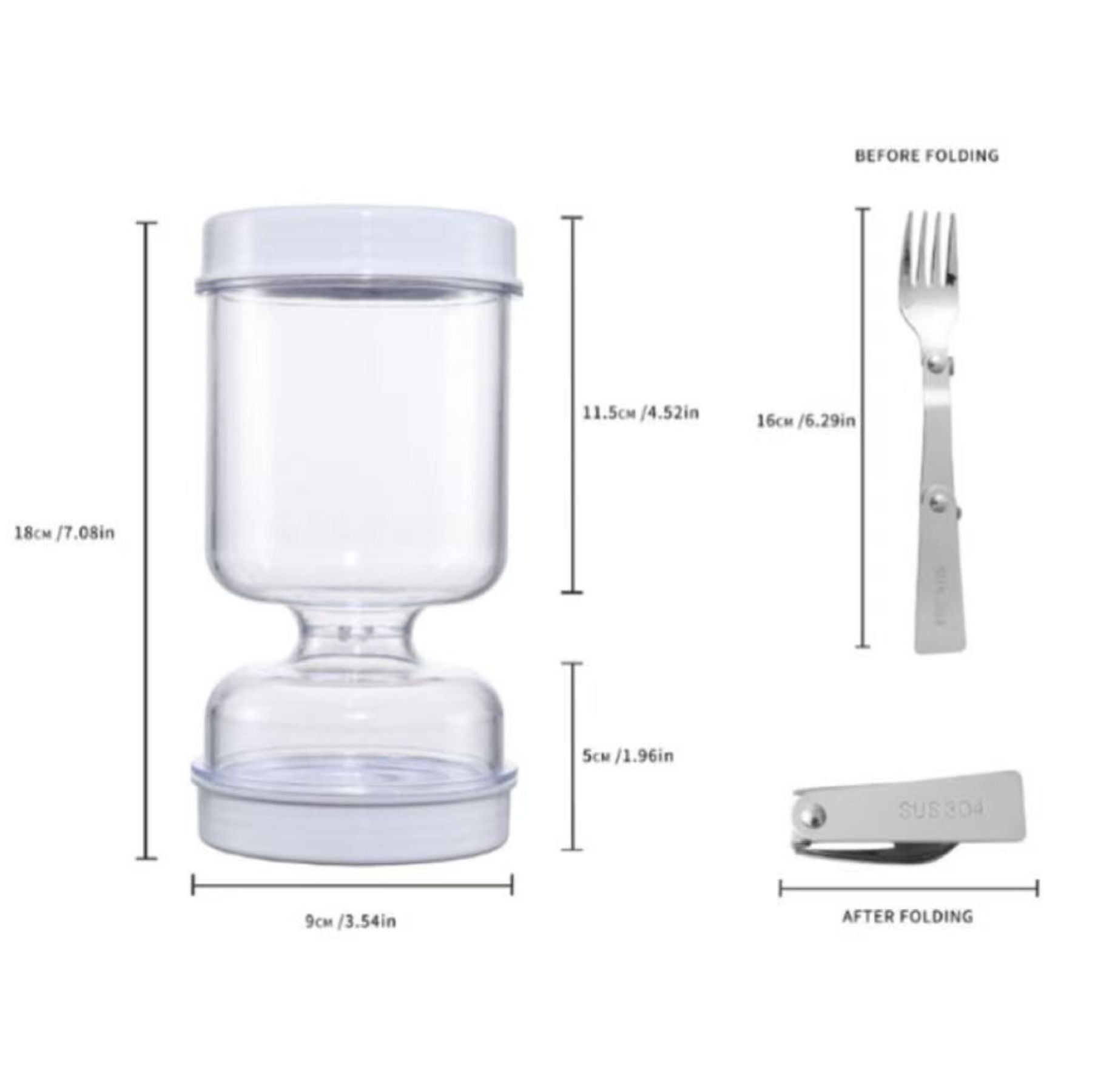 Dry-Wet Separation Pickles Can