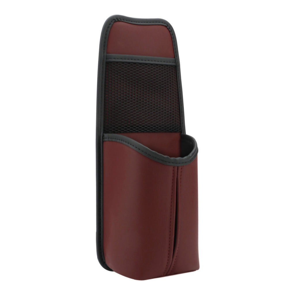 Genuine Leather Organizer Car Seat Side Backseat