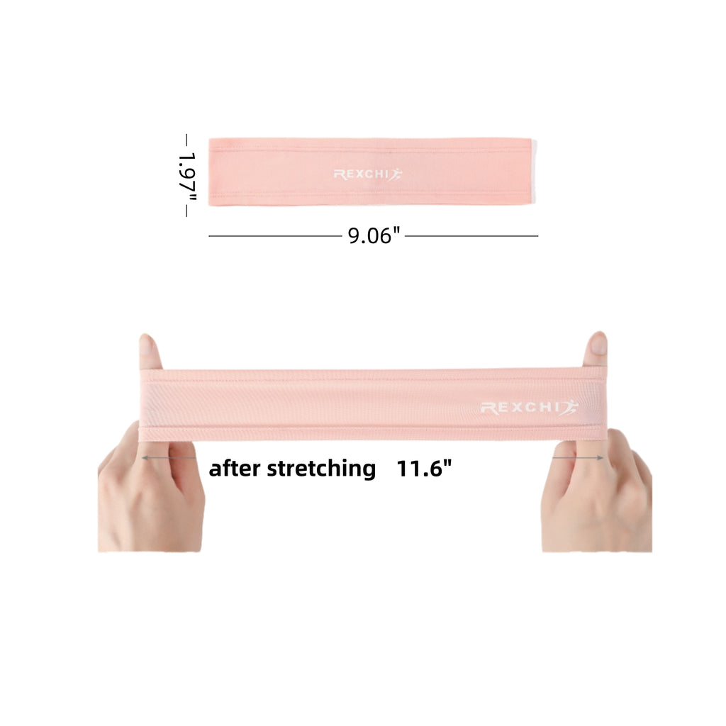 Unisex Cotton High Elastic Sweat - Wicking Sports Headband