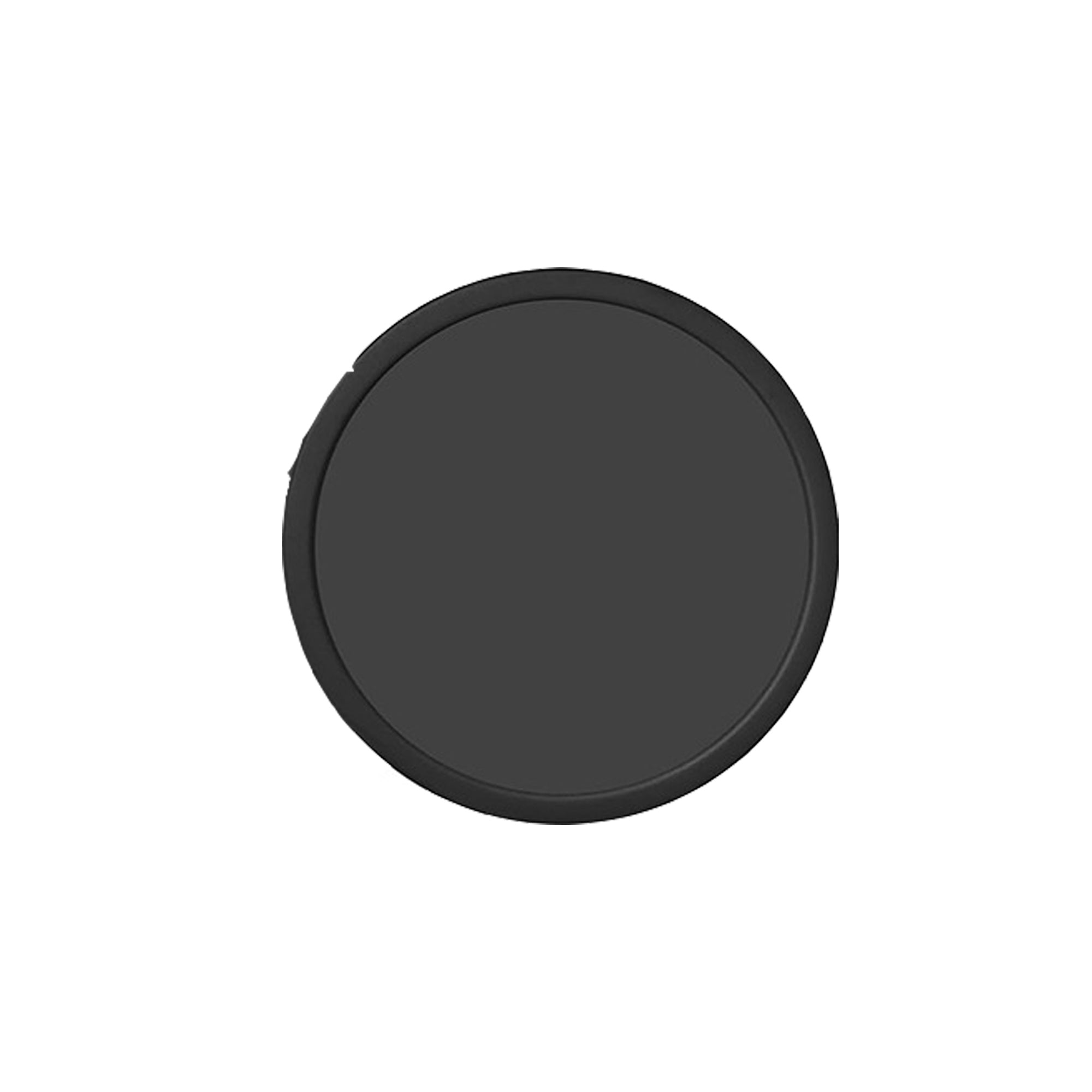 Round Silicone Coaster with Spill-Proof Ring