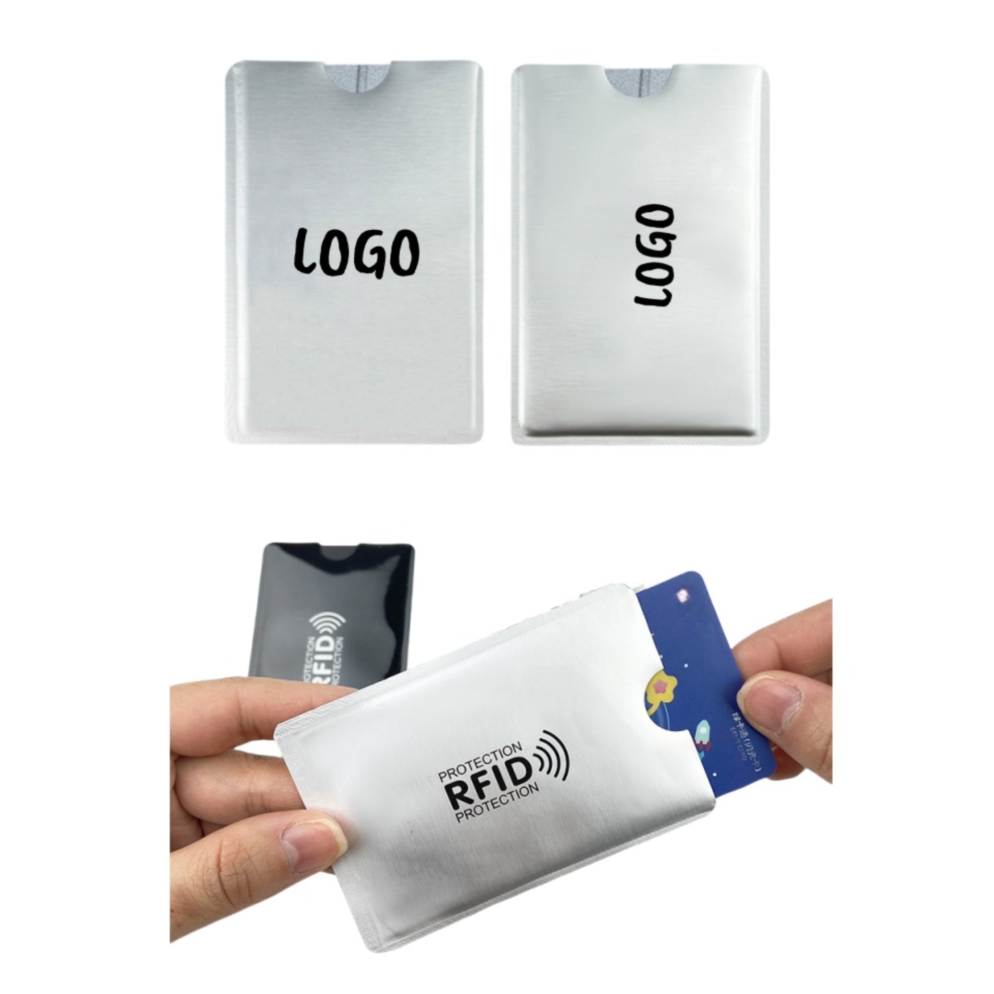 Aluminum Foil RFID Card Sleeve