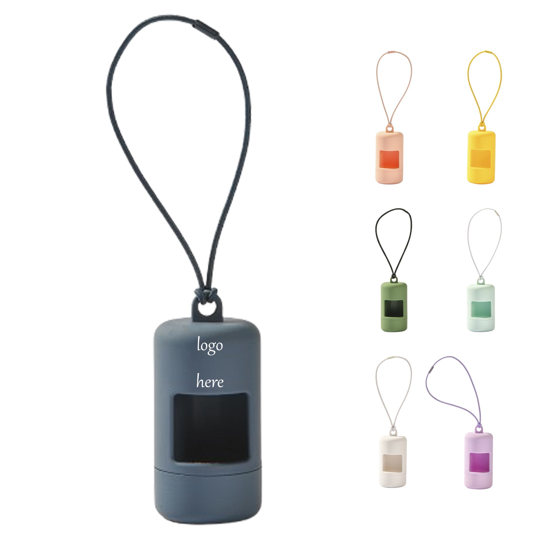 Silicone Pet Waste Scoop With Lanyard