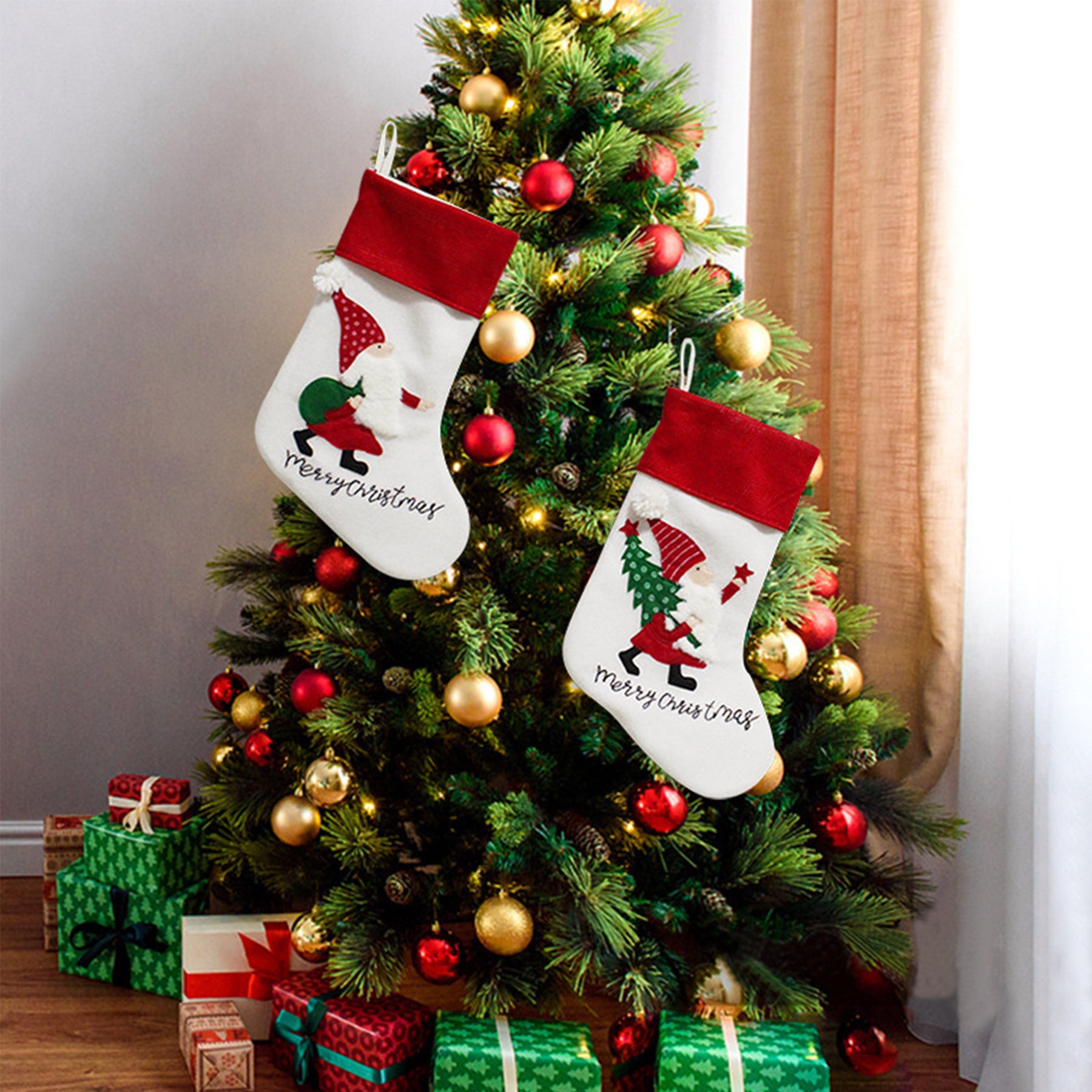 Christmas Stocking Gift Bag