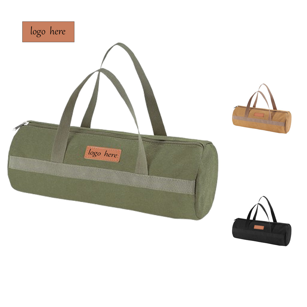Cylindrical Camping Tool Storage Bag