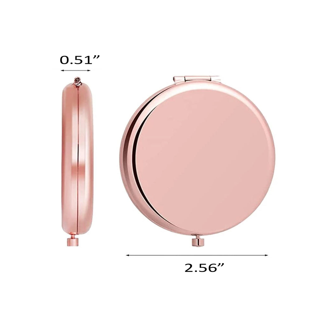 Metal Compact Foldable Mirror