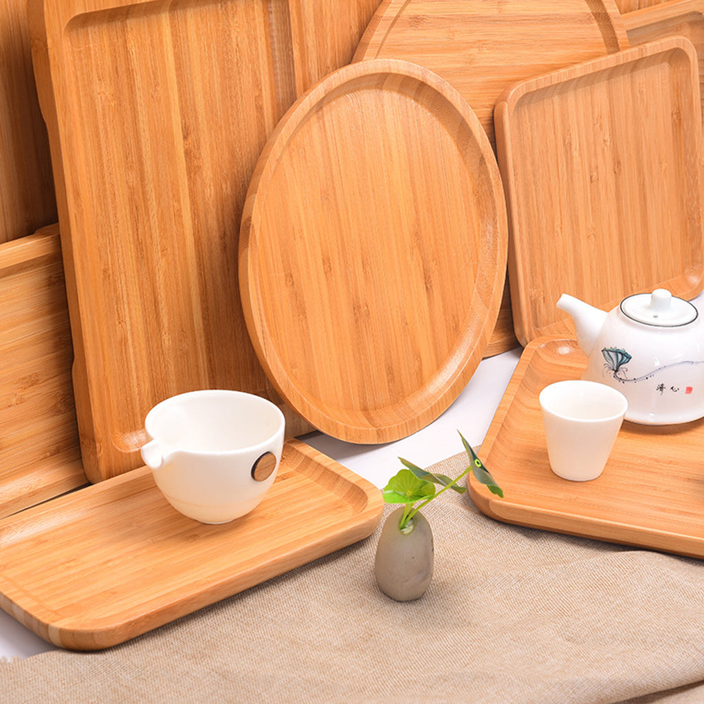 Wooden Fruit Plate Dinner Plate