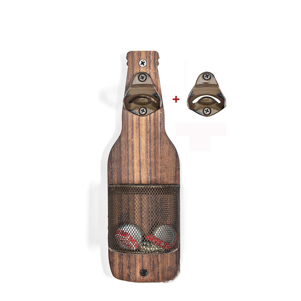 Wall Mounted Bottle Opener Set
