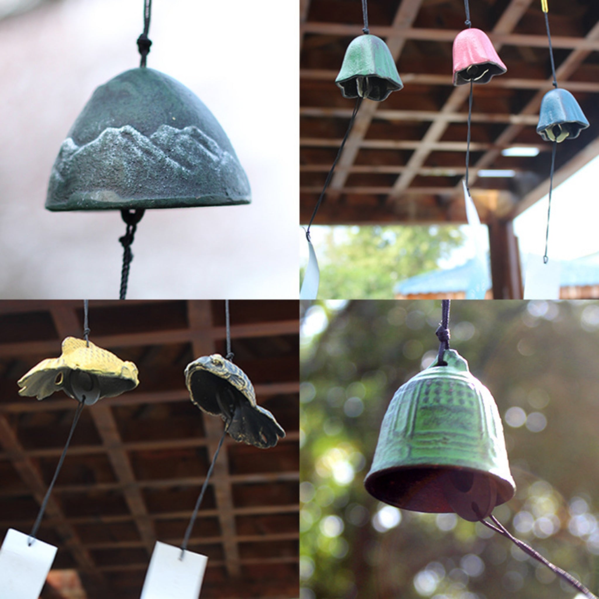 Chinese - style Cast Iron Wind Chime Ornaments