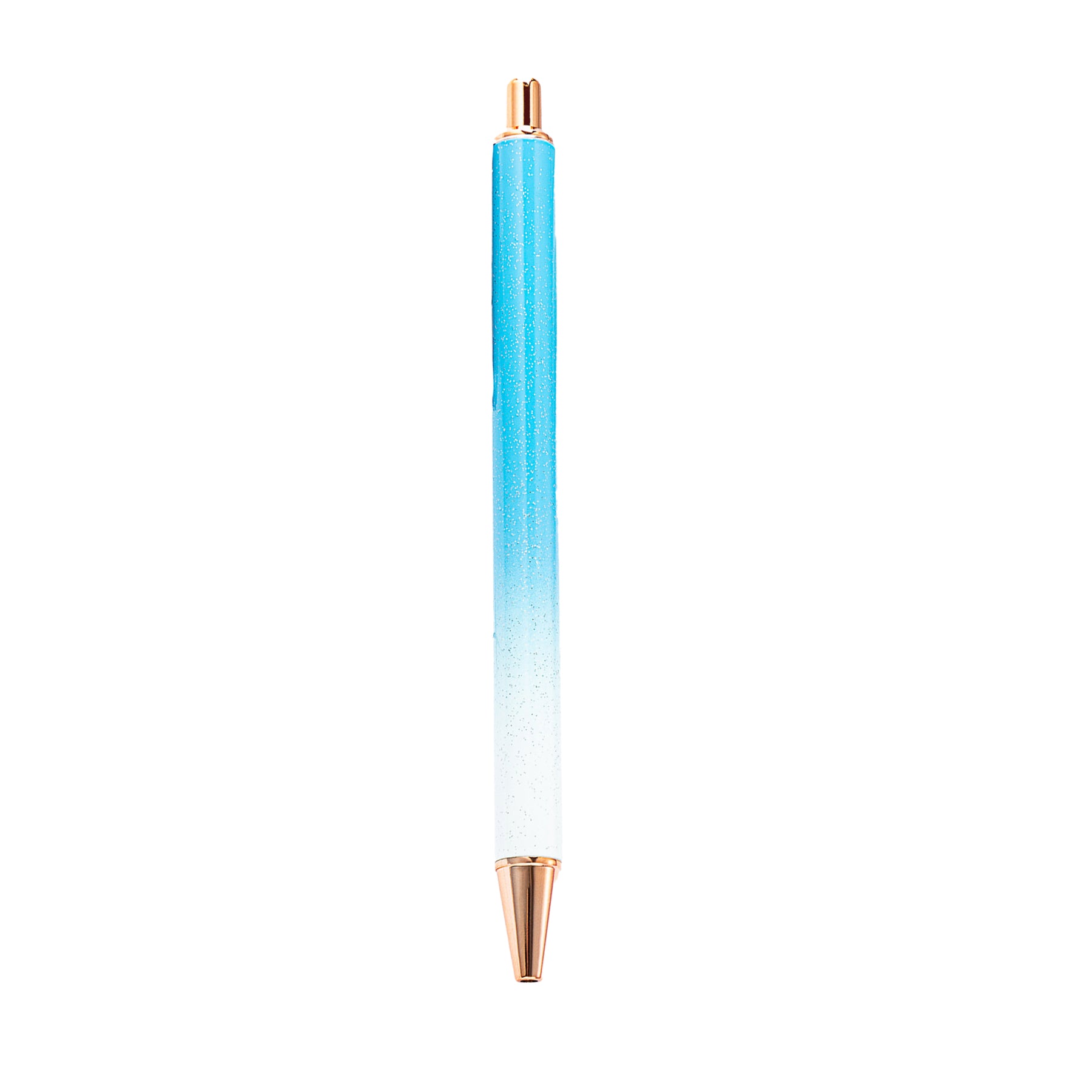 Glitter Push-Action Pen