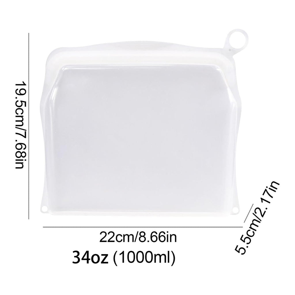Silicone Food Grade Reusable Storage Bag